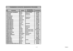 Τηλέφωνα Χωριανών μας στην Αθήνα
