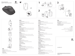 Getting started with Logitech&reg; Wireless Mouse M235