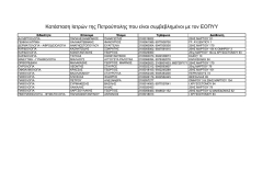 Κατάσταση Ιατρών της Πετρούπολης που είναι συμβεβλημένοι με τον