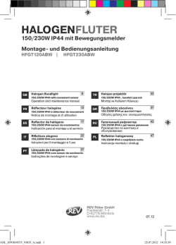 HALOGENFLUTER - REV