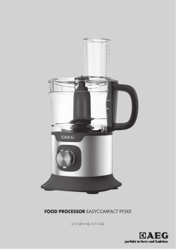 FOOD PROCESSOR EASYCOMPACT FP5XX