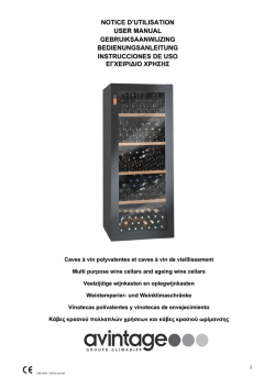 notice d`utilisation user manual gebruiksaanwijzing