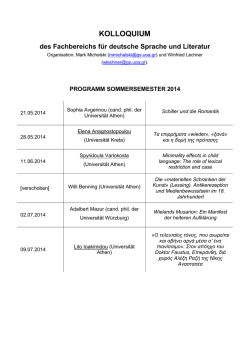 KOLLOQUIUM