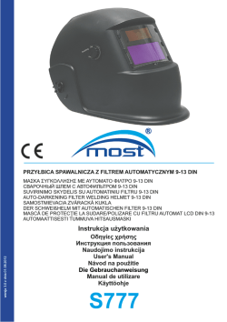 Instrukcja użytkowania