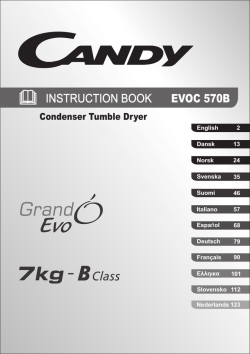 40007072 INST BOOK EVOC 570B-S 12 L