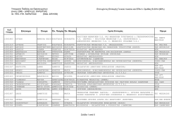 3&omicron; &Gamma;&epsilon;&nu;&iota;&kappa;ό &Lambda;ύ&kappa;&epsilon;&iota;&omicron; &Kappa;&alpha;&rho;&delta;ί&tau;&sigma;&alpha;&sigmaf;