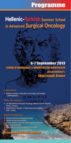 to the program of the Hellenic-Turkish Summer