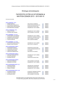 &Epsilon;&pi;ί&sigma;&eta;&mu;&alpha; &alpha;&pi;&omicron;&tau;&epsilon;&lambda;έ&sigma;&mu;&alpha;&tau;&alpha; &Pi;&Alpha;&Gamma;&Kappa;&Rho;&Eta;&Tau;&Iota;&Omicron; &Kappa;&Upsilon;&Pi;&Epsilon;&Lambda;&Lambda;&Omicron;