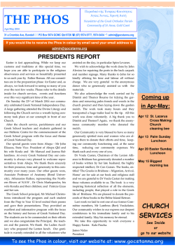 Apr-May 14 Phos pp.pdf - Greek Orthodox Church of St Anna