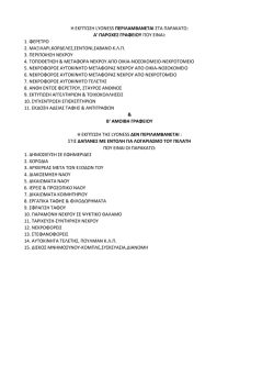 1. &phi;&epsilon;&rho;&epsilon;&tau;&rho;&omicron; 2. &mu;&alpha;&xi;&iota;&lambda;&alpha;&rho;&iota;,&kappa;&omicron;&rho;&delta;&epsilon;&lambda;&epsilon;&sigmaf;,&sigma;&epsilon;&nu;&tau;&omicron;&nu;&iota;,&sigma;&alpha;&beta;&alpha;&nu;&omicron; &kappa;.&lambda;.&pi;. 3. &pi;&epsilon;&rho;&iota;&pi;&omicron;&iota;&eta;&sigma;&eta;