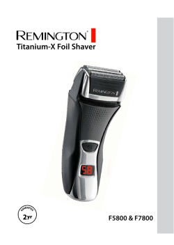 Titanium-X Foil Shaver