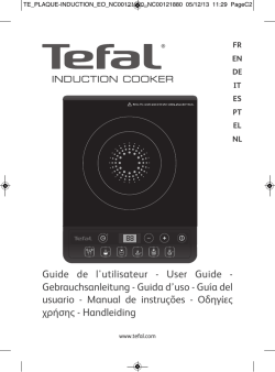 Guide de l`utilisateur - User Guide - Gebrauchsanleitung