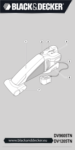 DV9605TN DV1205TN Petvac EU.book - Servis