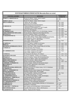 Authorised After-Sales Network_01 May 2012