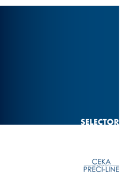 SELECTOR - Ceka Preci-line