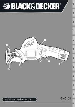 GKC108 - Black & Decker