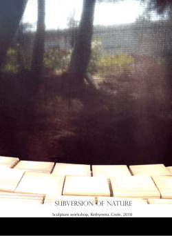 THE SUBVERSION OF NATURE