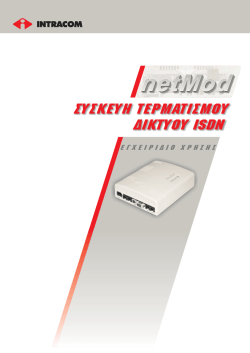 ISDN NETMOD Manual