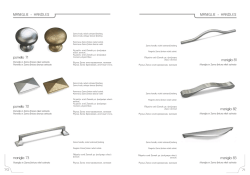 MANIGLIE - HANDLES MANIGLIE - HANDLES pomello 71 pomello