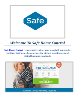 Security Systems in Orem : Safe Home Control