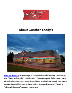 Gunther Toody's Diners Denver CO
