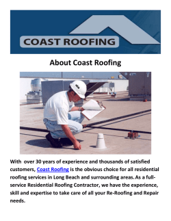 Coast Roofing - Long Beach Roofing Contractor
