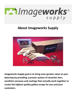 Imageworks Supply Canvas Frame Kit in Hopewell Junction NY