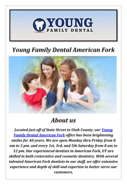Young Family Dental: Cosmetic Dentist in American Fork, UT