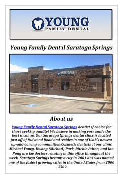 Young Family Dental: Cosmetic Dentistry Saratoga Springs, UT