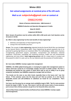 MB0044-Production and Operation Management