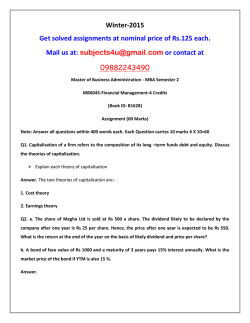 MB0045-Financial Management