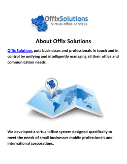 Offix Solutions - Virtual Office in Miami FL