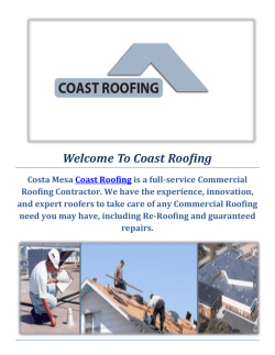 Coast Roofing and Roofers in Costa Mesa, CA