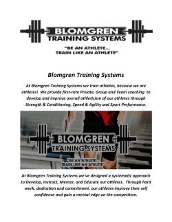 Blomgren Athlete Training Systems In Doylestown, PA