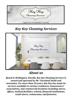 Key Key Commercial Cleaning Services in Palm Beach, Florida