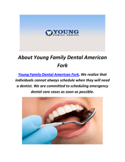 Young Family Dentists in American Fork Utah