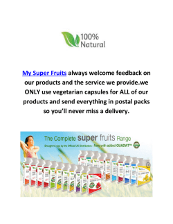 Buy African Mango Weight Loss Supplement At My Super Fruits