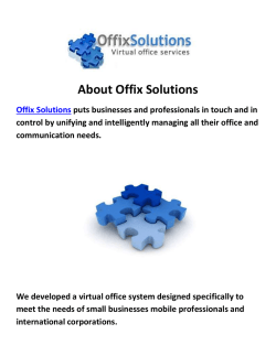 Virtual Office Miami By Offix Solutions