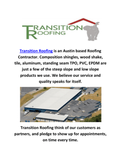 Metal Roofing Austin TX  : Transition Roofing