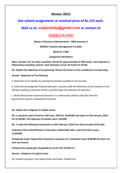 MF0012-Taxation Management
