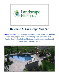 Landscape Plus LLC Offering Hardscaping Service in Bucks County PA