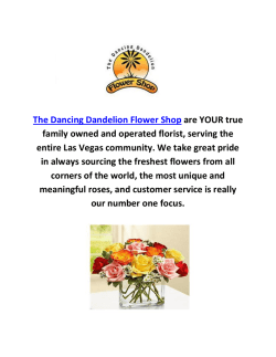 The Dancing Dandelion Flower Shop in las vegas, NV