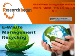 Global Waste Management Market in Drilling