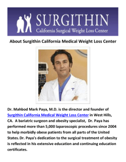 Surgithin : Bariatric Surgery Burbank