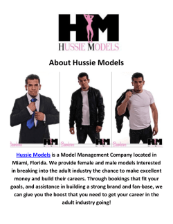 Hussie Models Adult Talent Managers