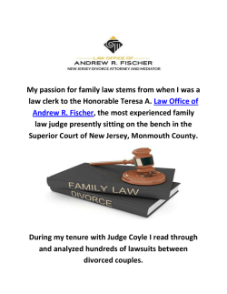 Law Office of Andrew R. Fischer Divorce Lawyers In Freehold, NJ