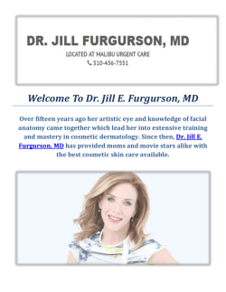 Dr. Jill E. Furgurson MD : Botox in Pacific Palisades, CA