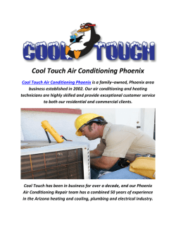 Cool Touch AC Repair In Phoenix, AZ