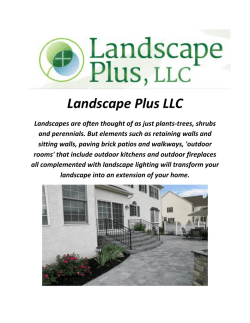 Landscape Plus LLC Design In Bucks County