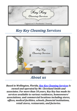 House Cleaning West Palm Beach, FL : Key Key Cleaning Services